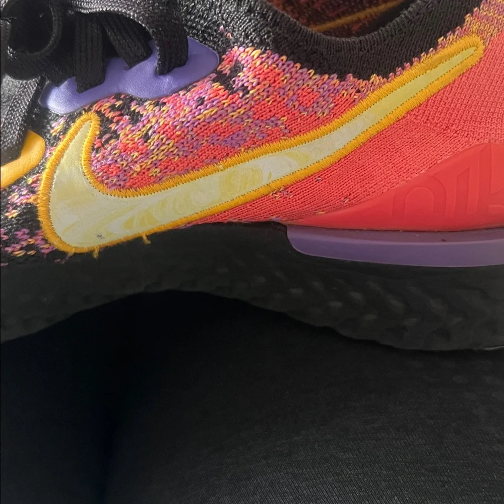 Nike React Black Knit‎ Colorful Sneakers